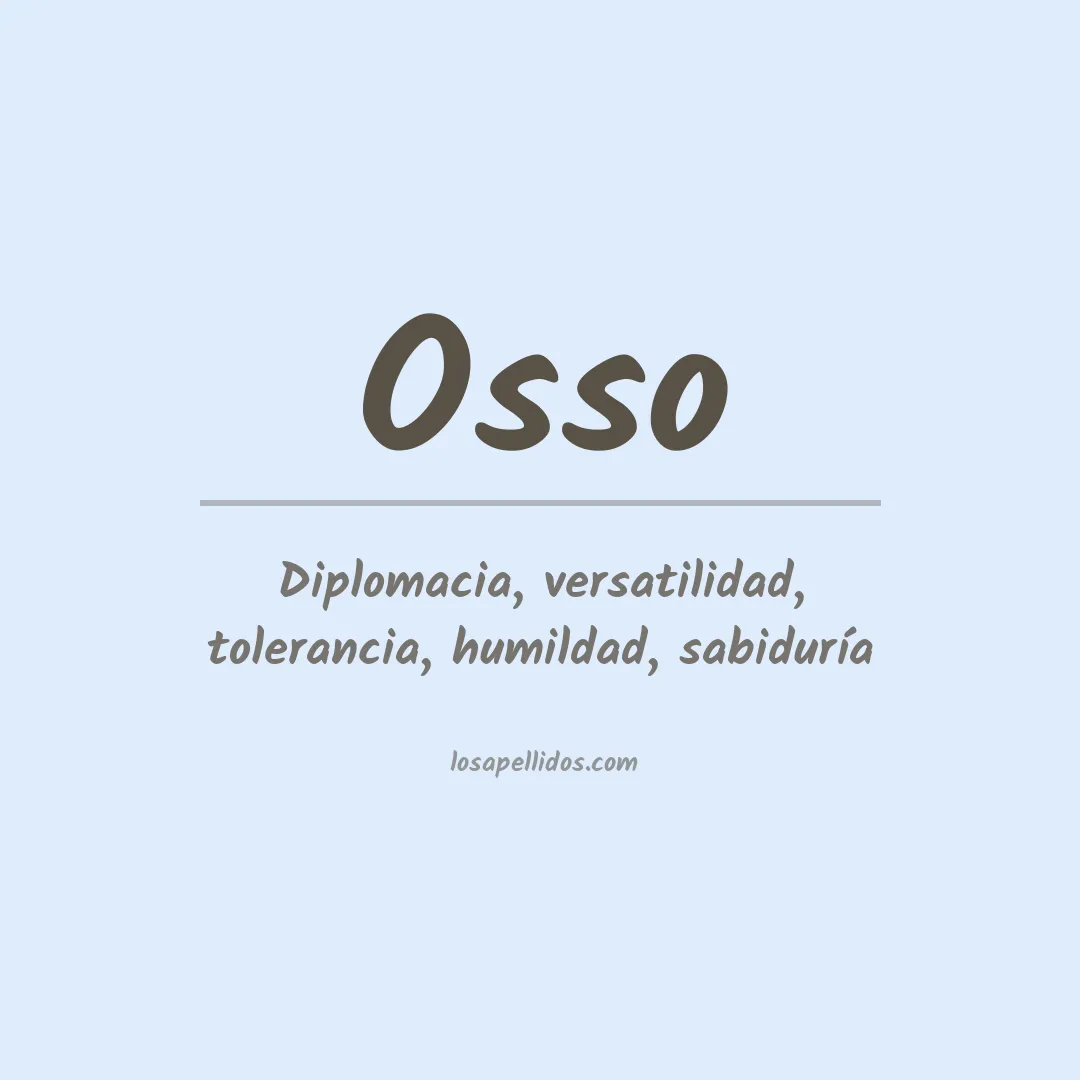 Apellido Osso