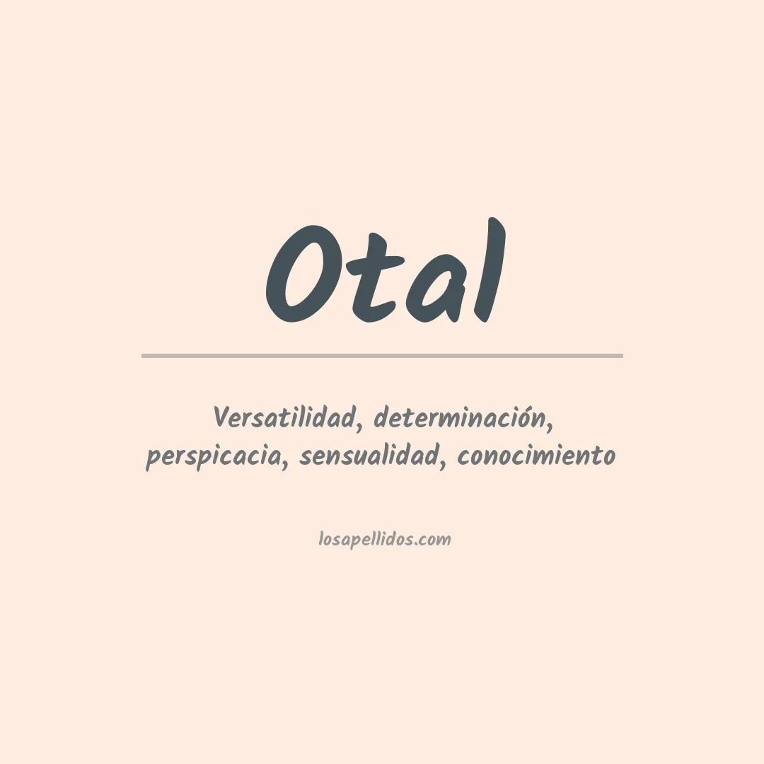 Apellido Otal