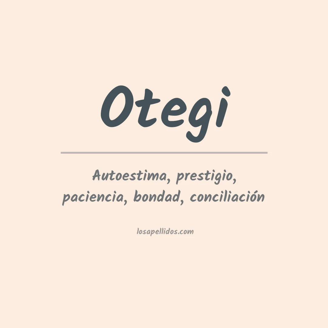 Apellido Otegi