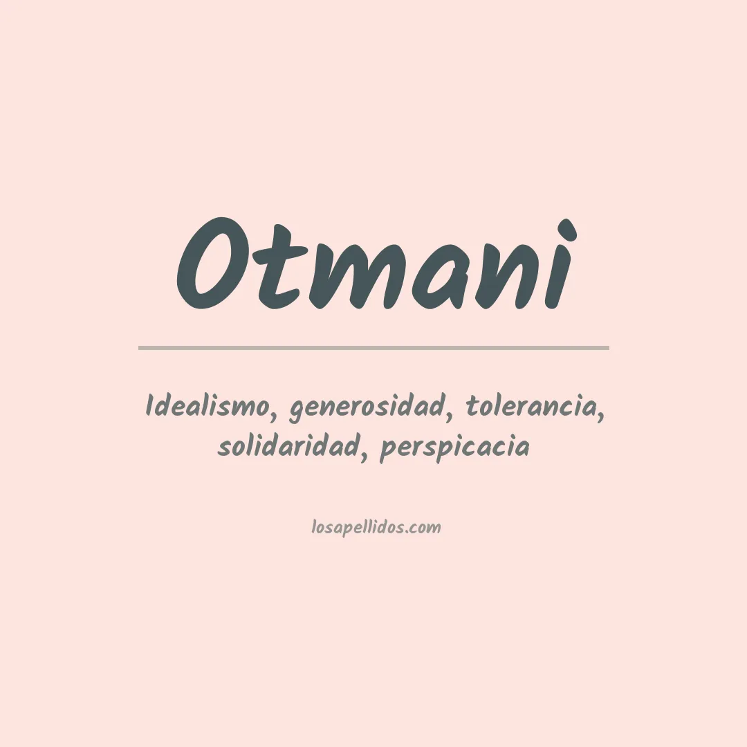 Apellido Otmani