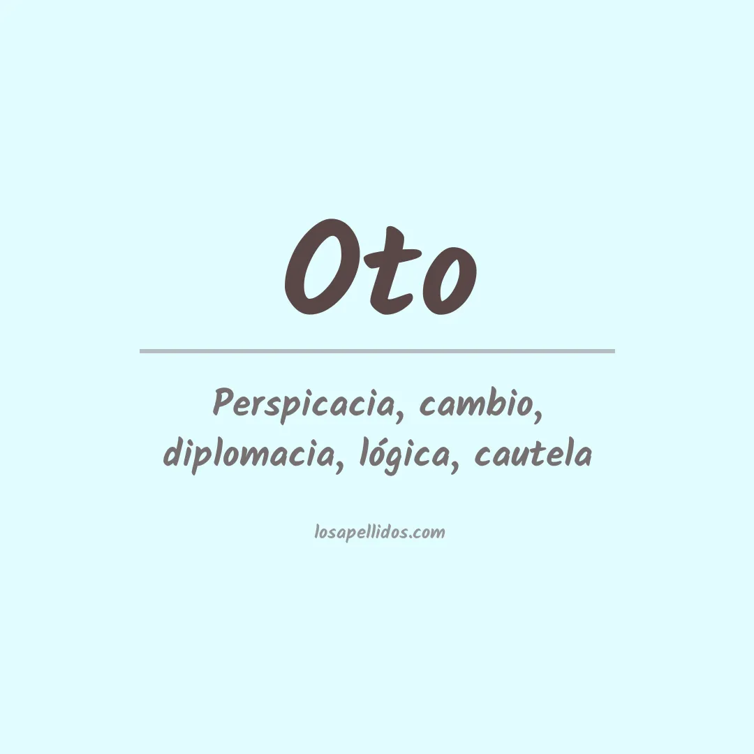 Apellido Oto