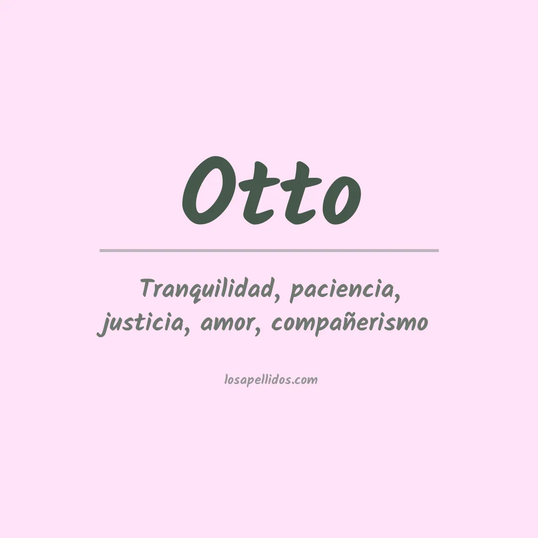 Apellido Otto