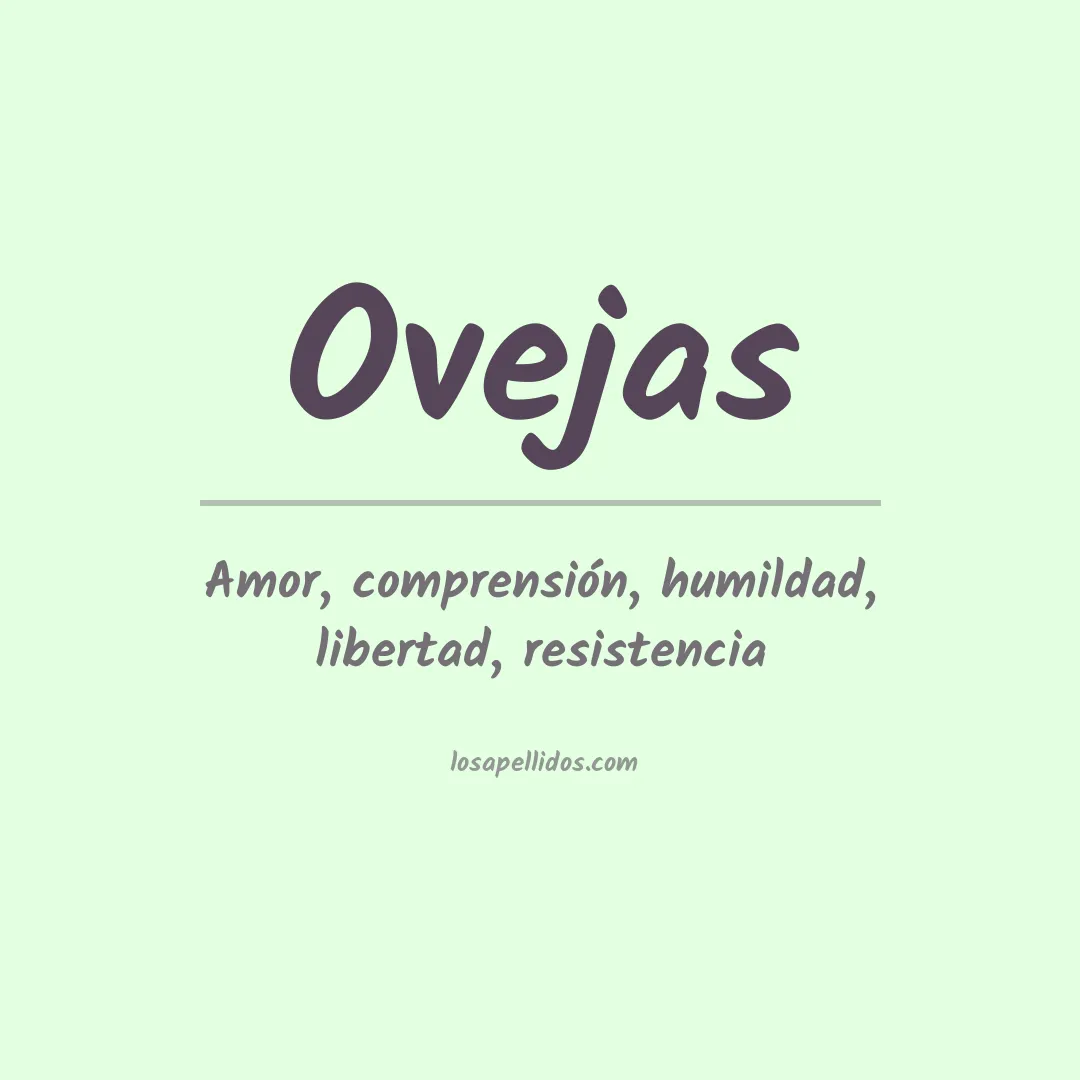 Apellido Ovejas