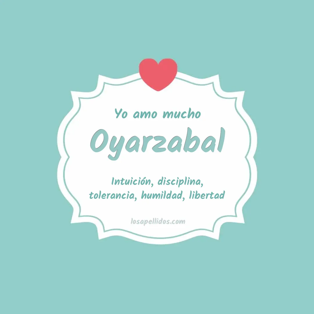 Yo amo mucho Oyarzabal
