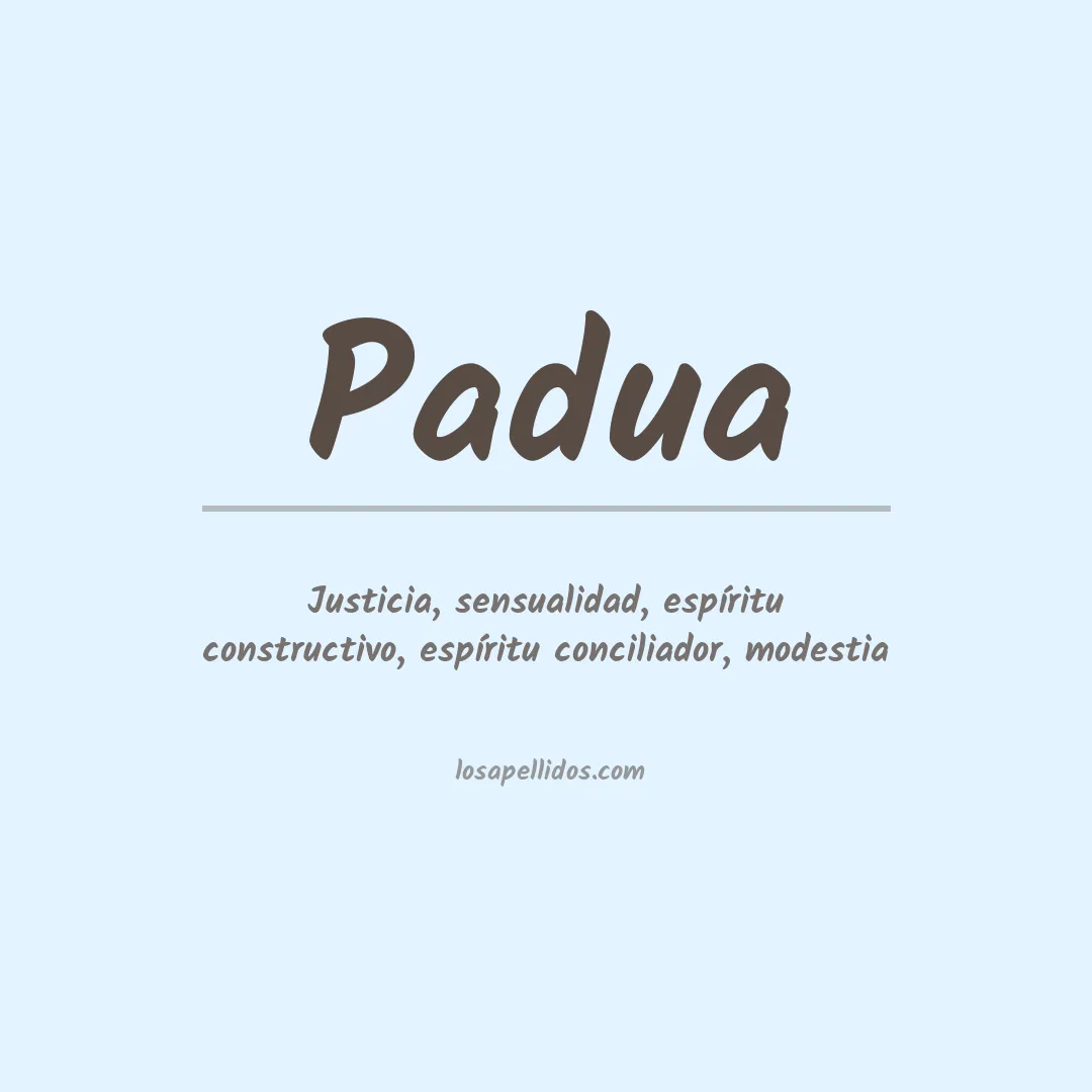 Apellido Padua