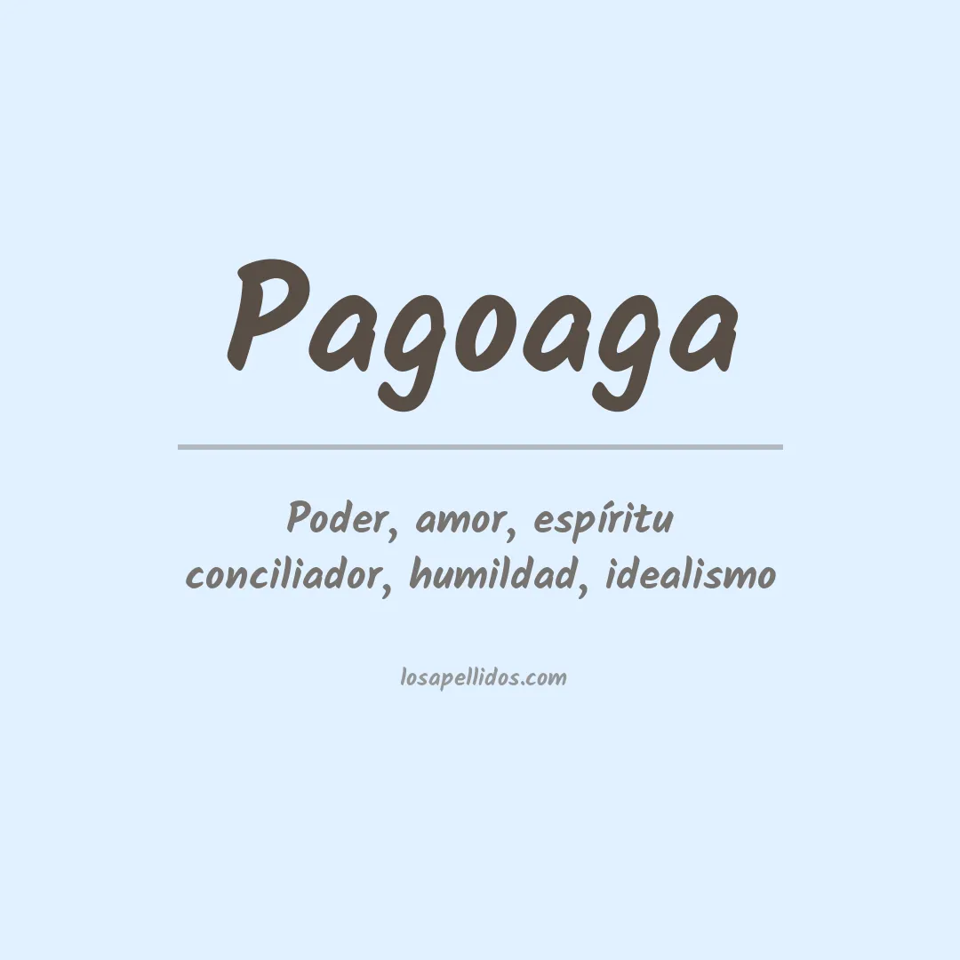Apellido Pagoaga