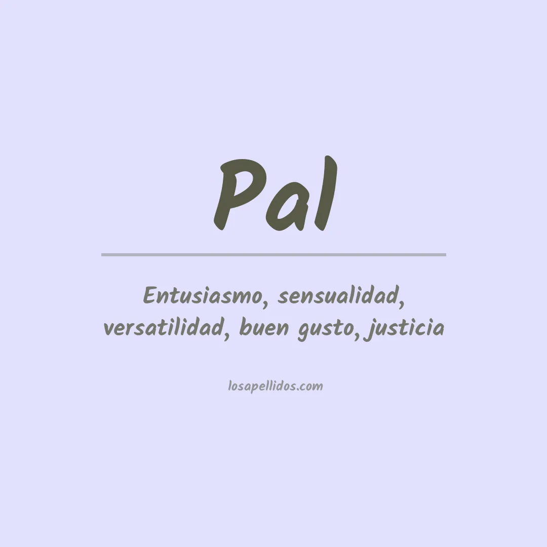 Apellido Pal