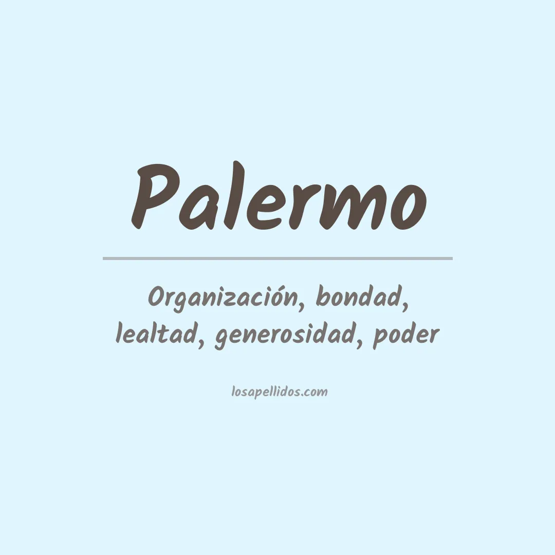 Apellido Palermo