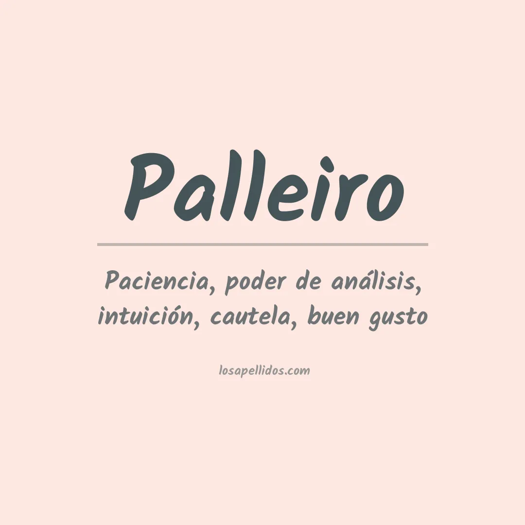 Apellido Palleiro