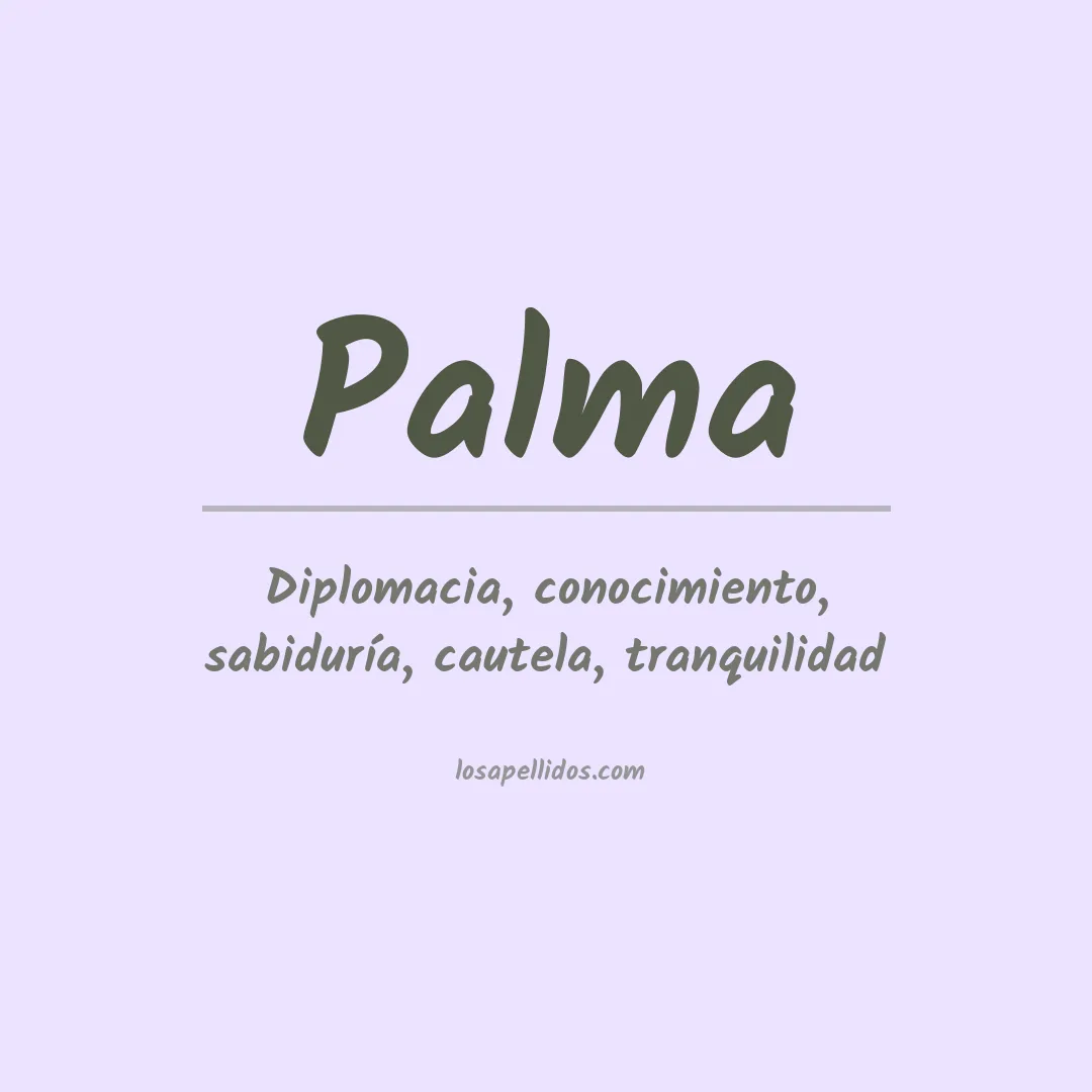 Apellido Palma