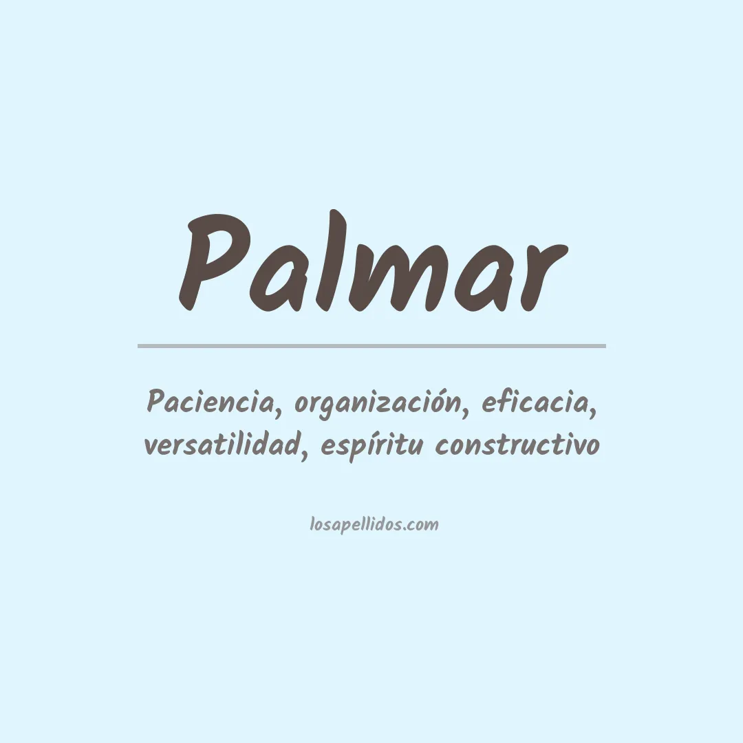 Apellido Palmar