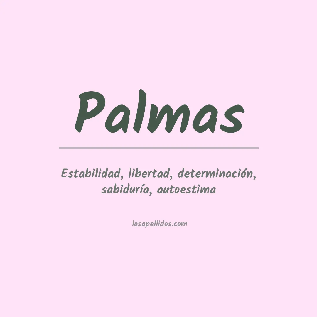 Apellido Palmas