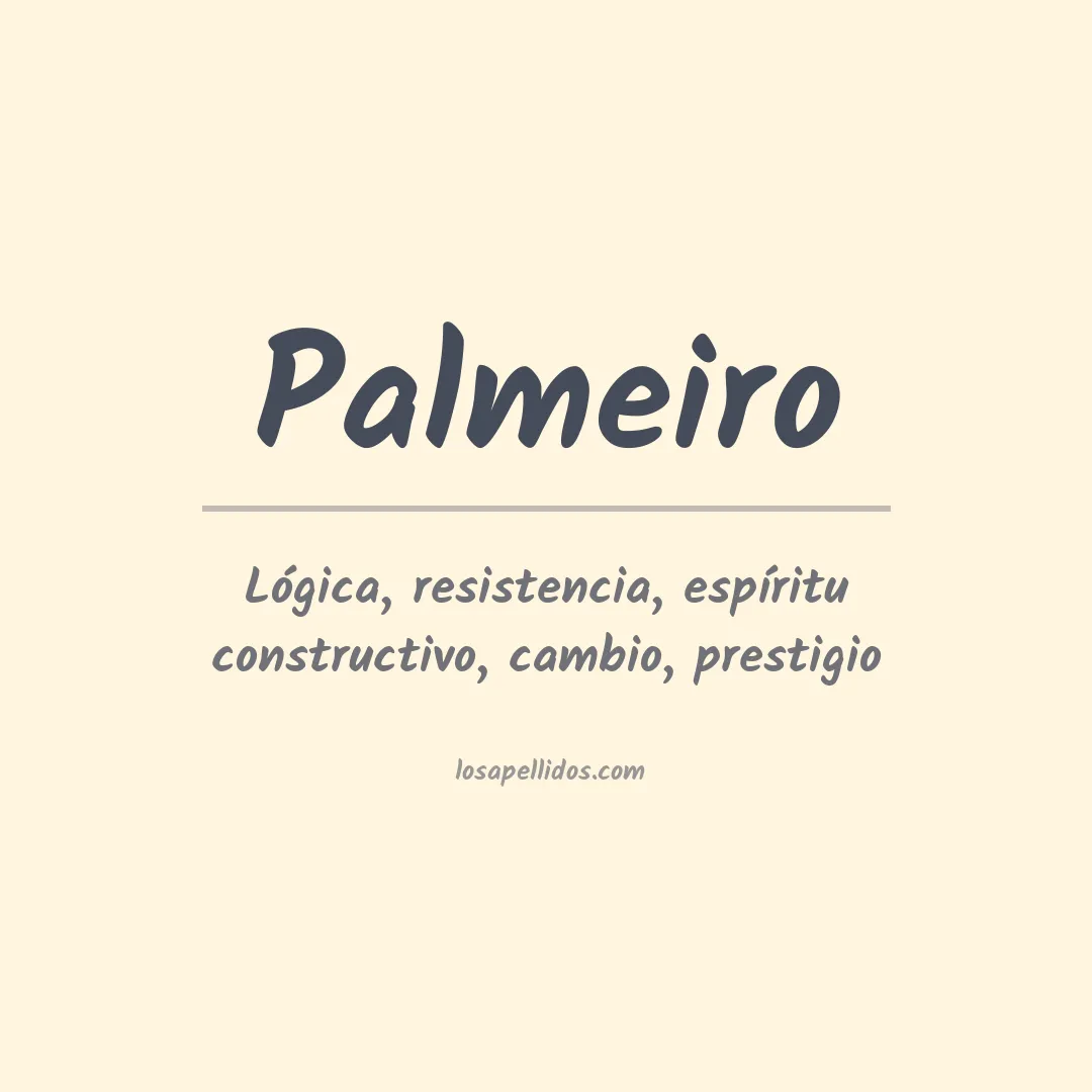 Apellido Palmeiro