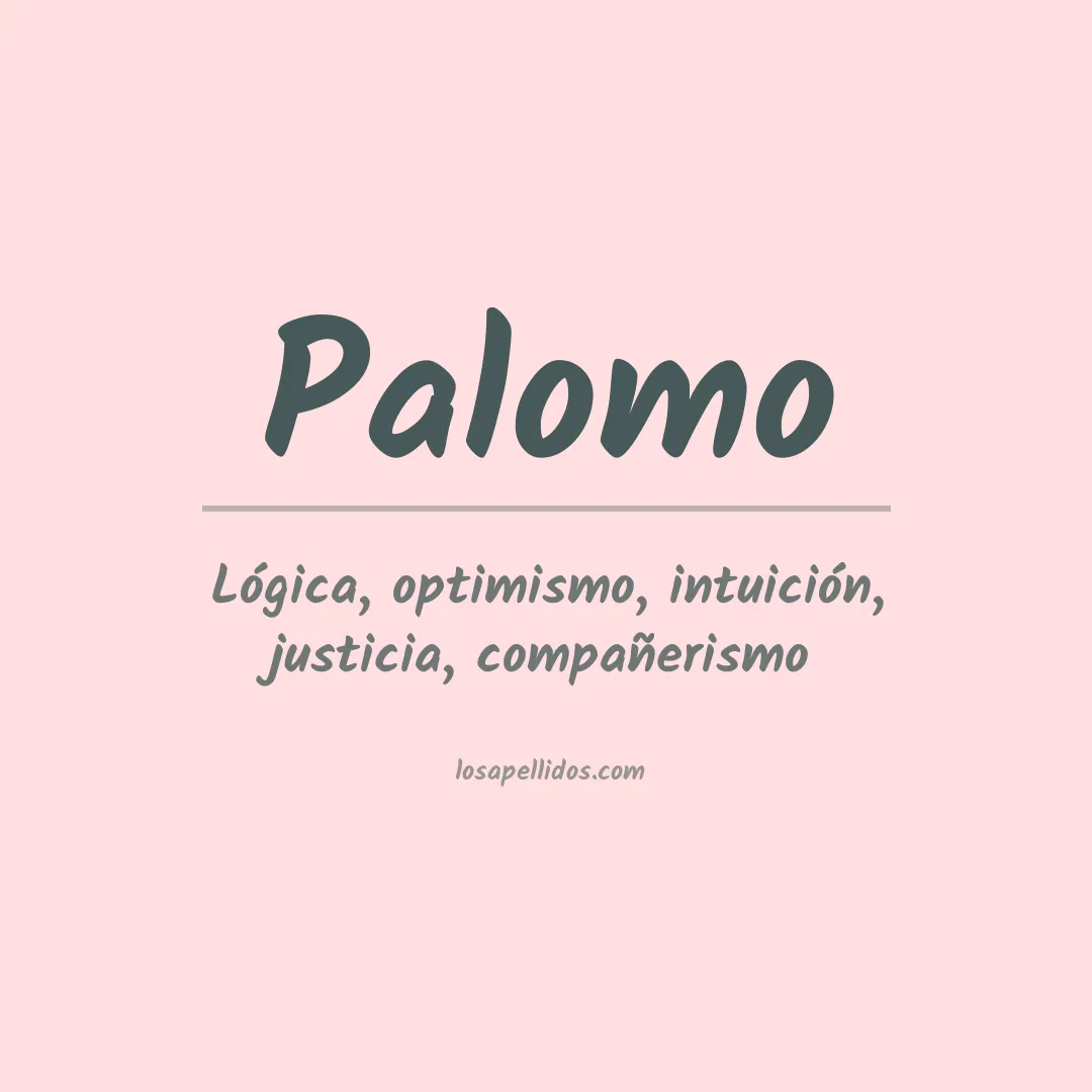Apellido Palomo