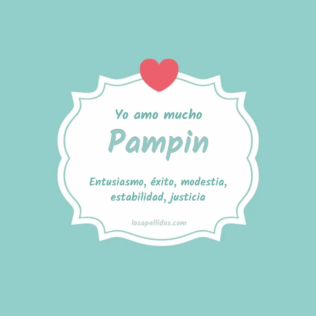 Yo amo mucho Pampin