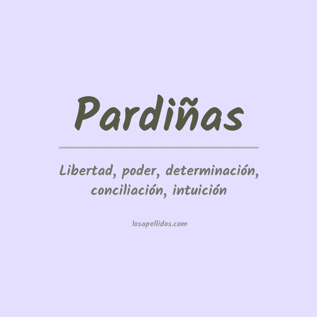 Apellido Pardiñas