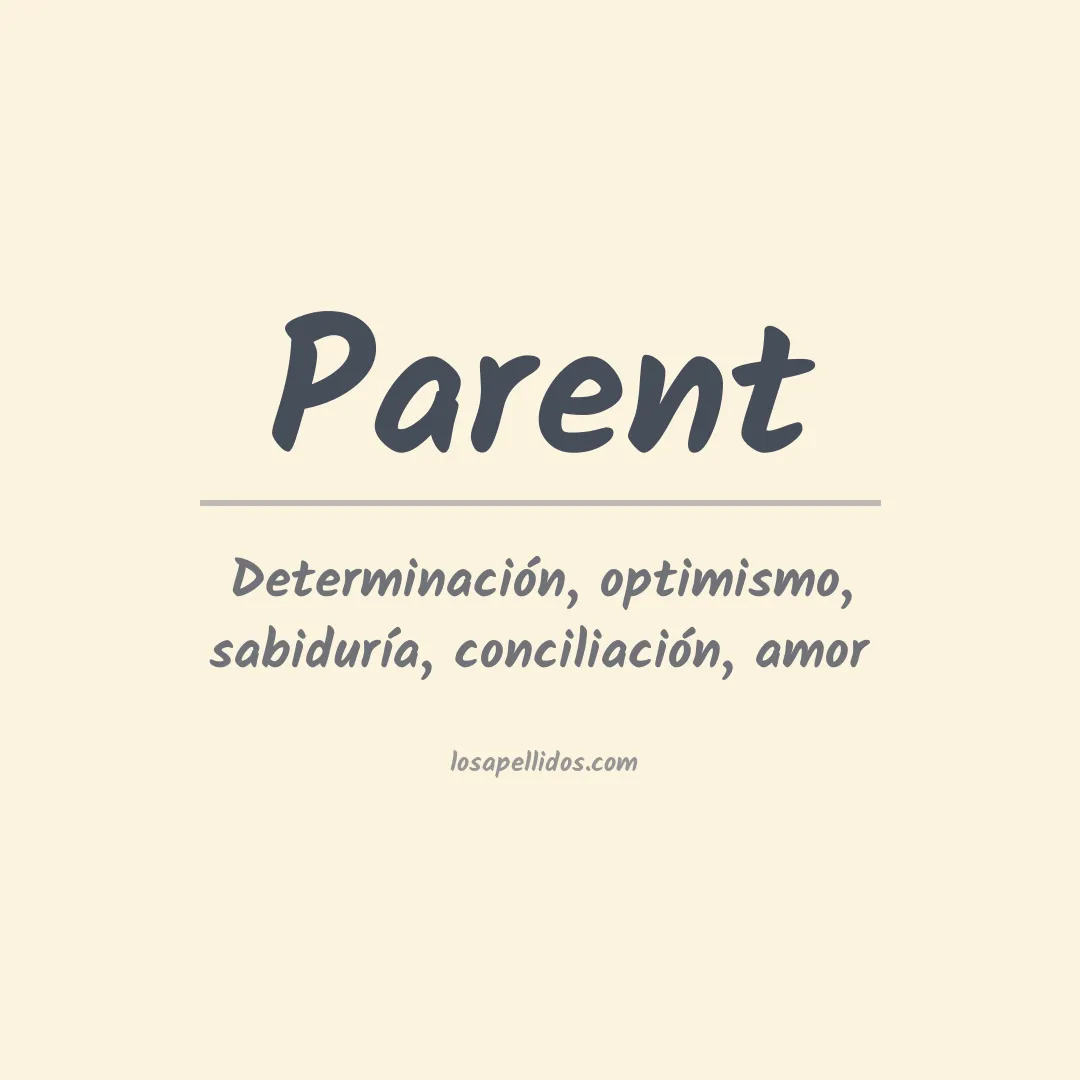 Apellido Parent