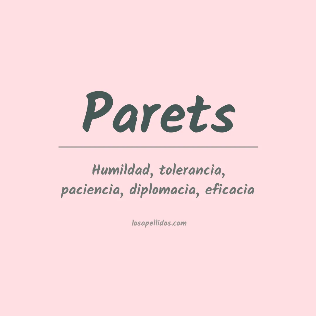 Apellido Parets