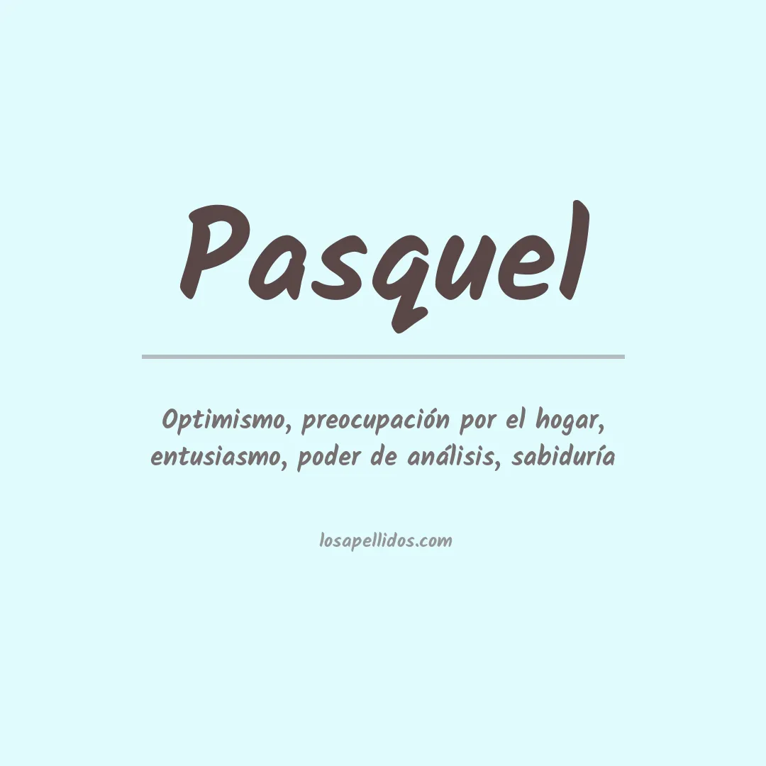Apellido Pasquel