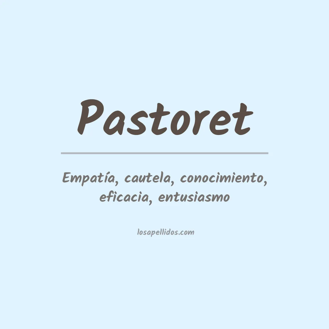 Apellido Pastoret