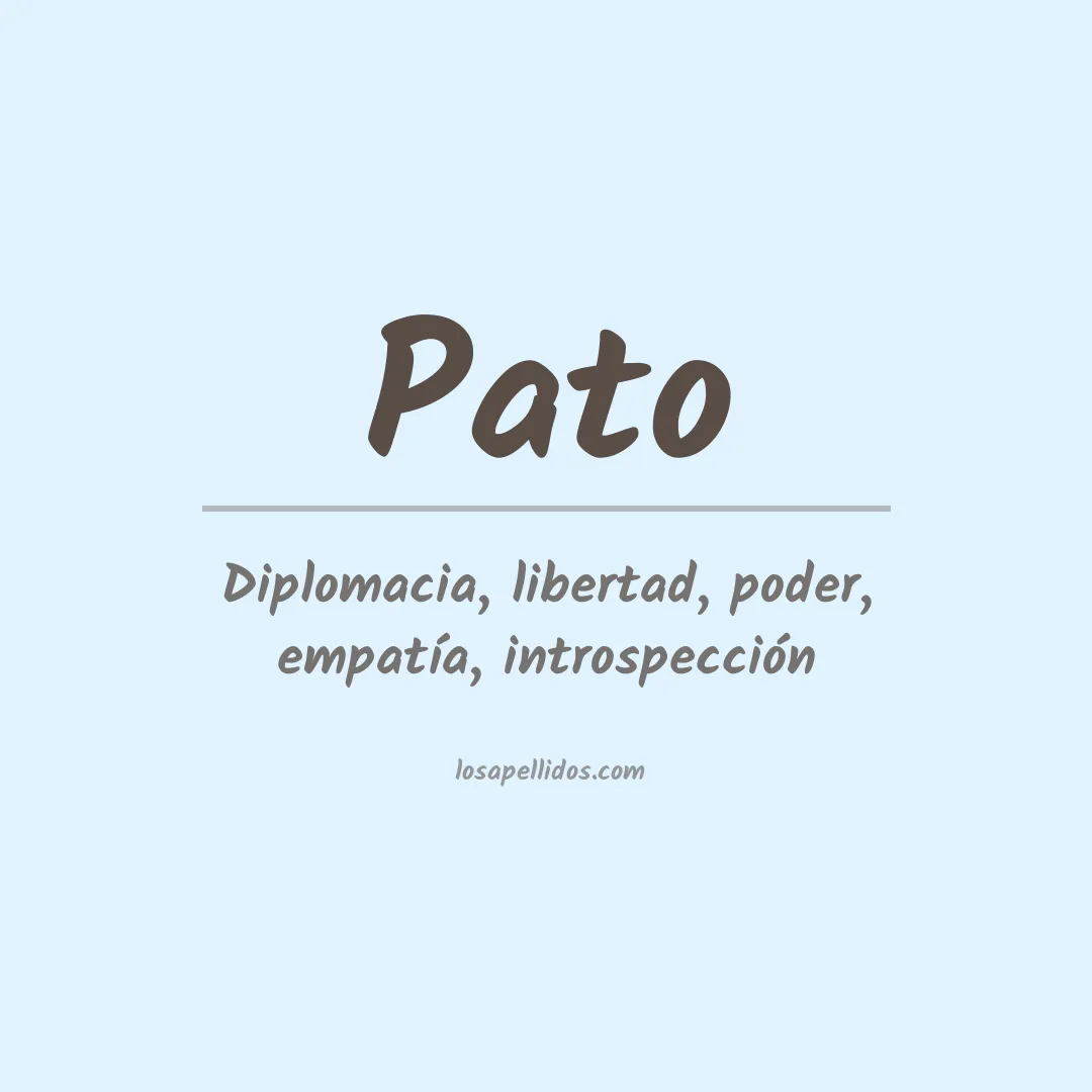 Apellido Pato