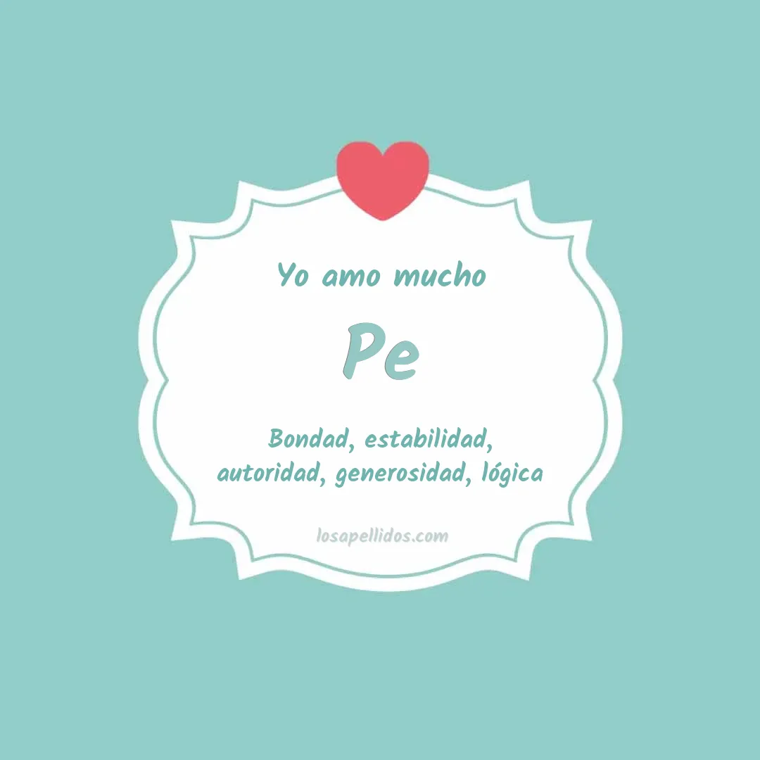 Yo amo mucho Pe
