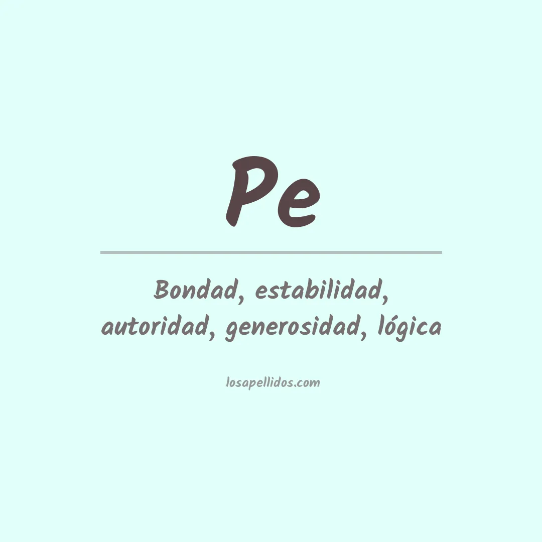 Apellido Pe