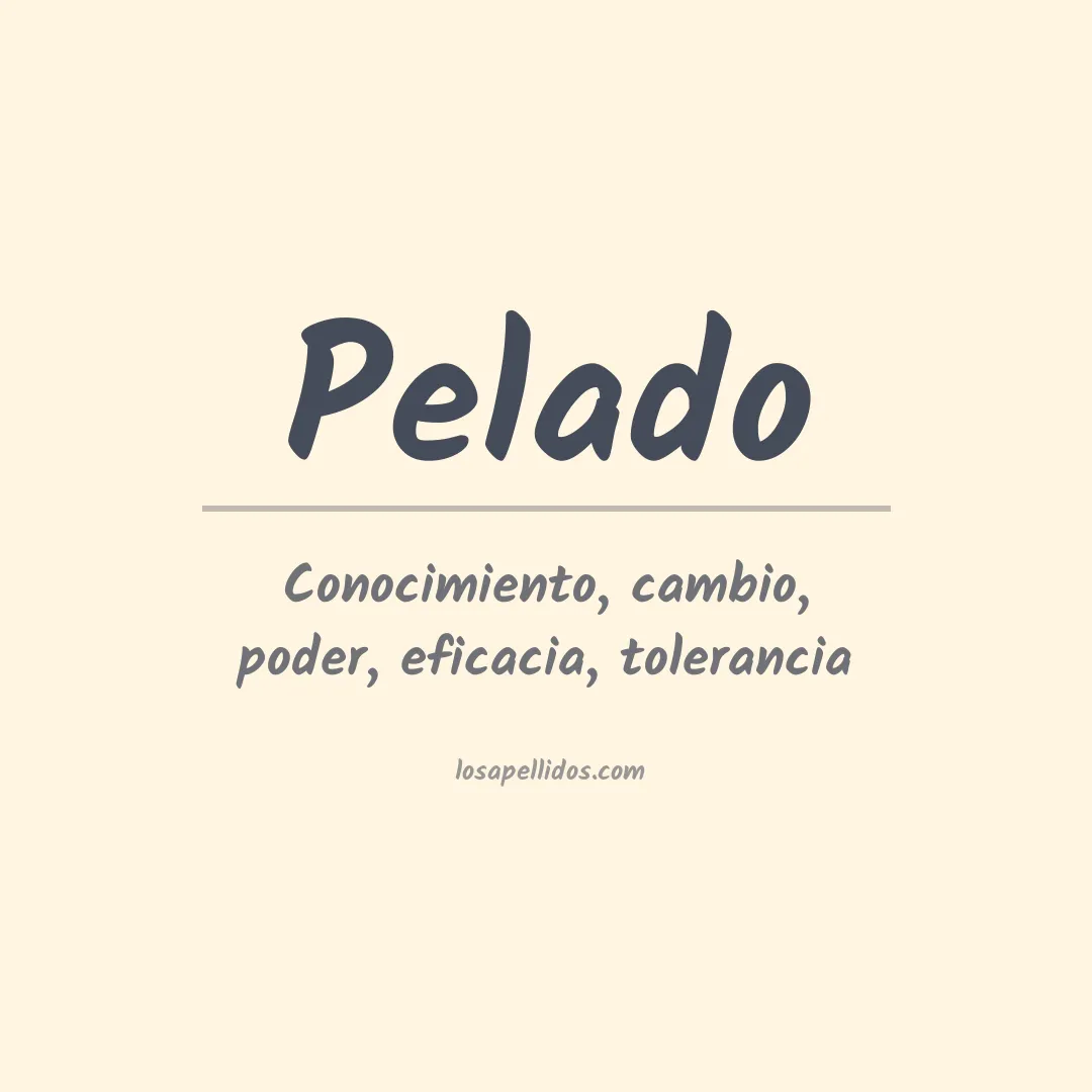 Apellido Pelado