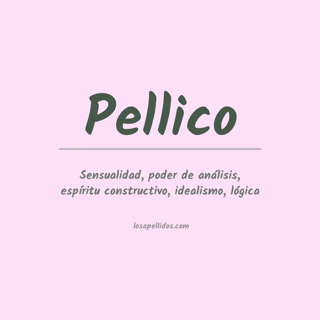 Apellido Pellico