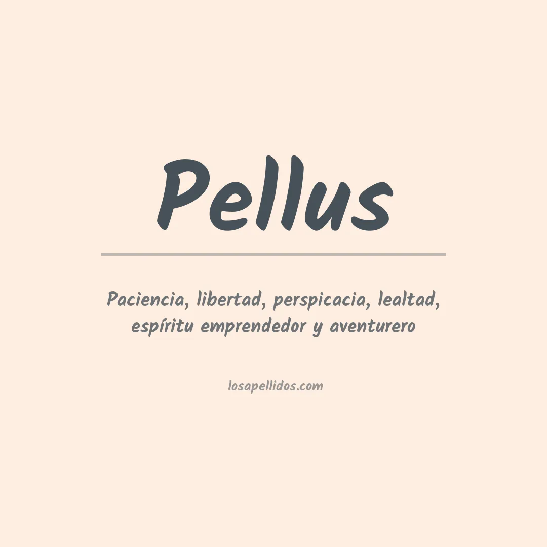 Apellido Pellus