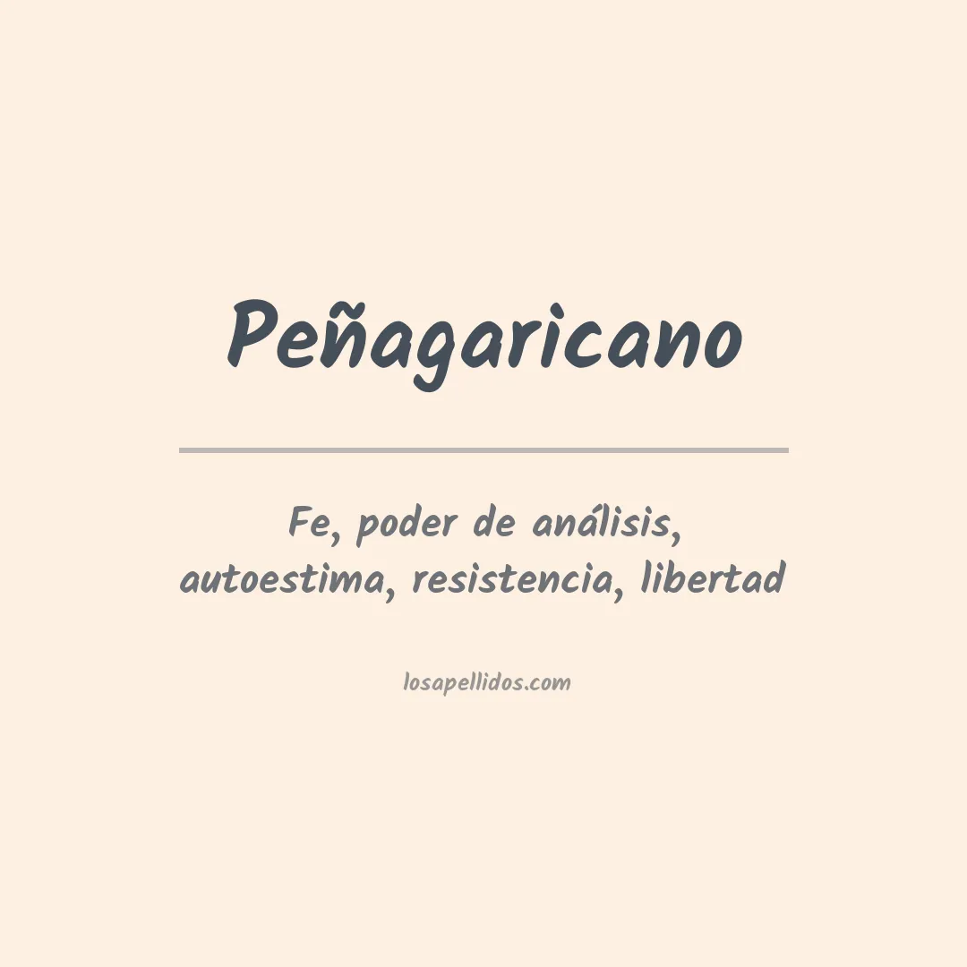 Apellido Peñagaricano