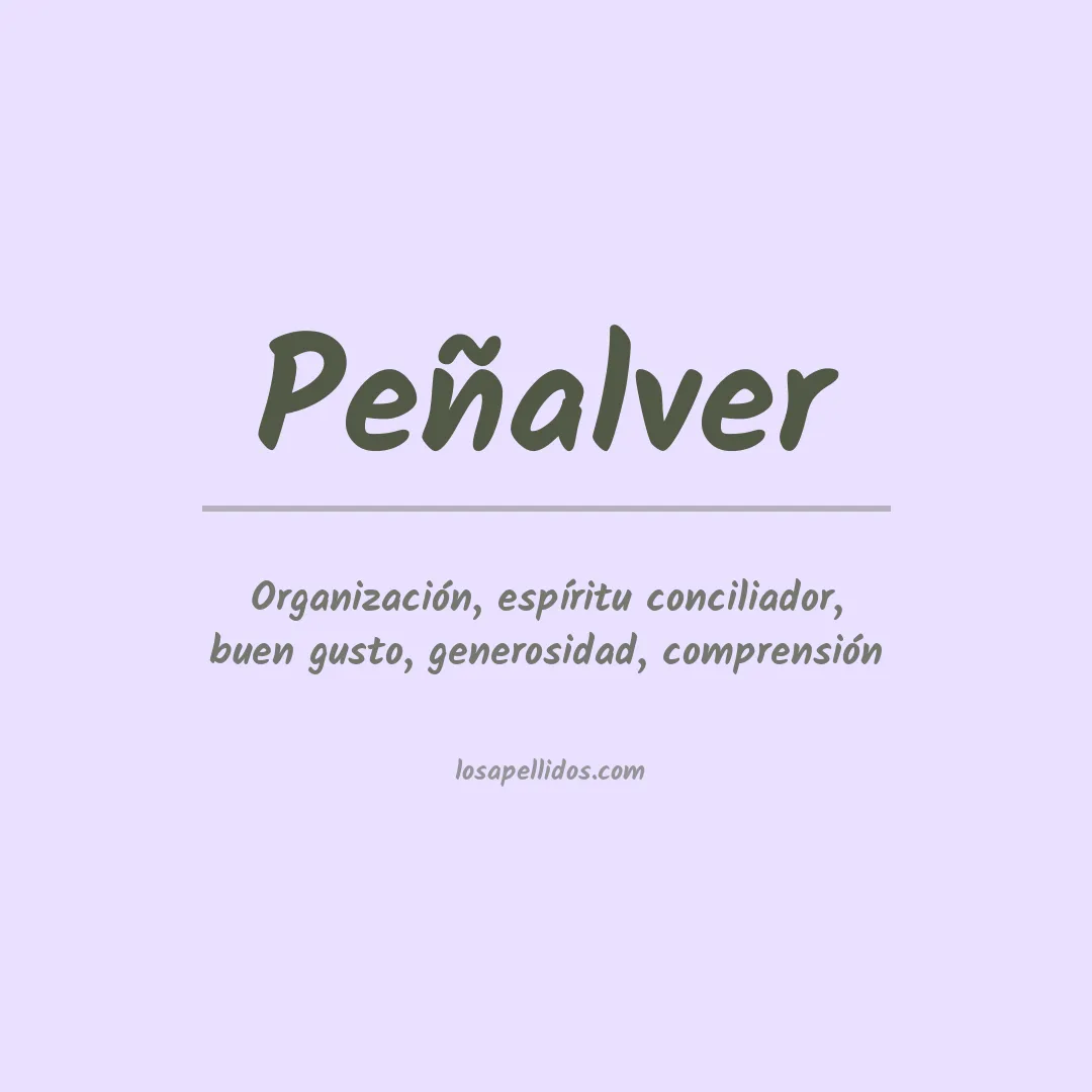 Apellido Peñalver