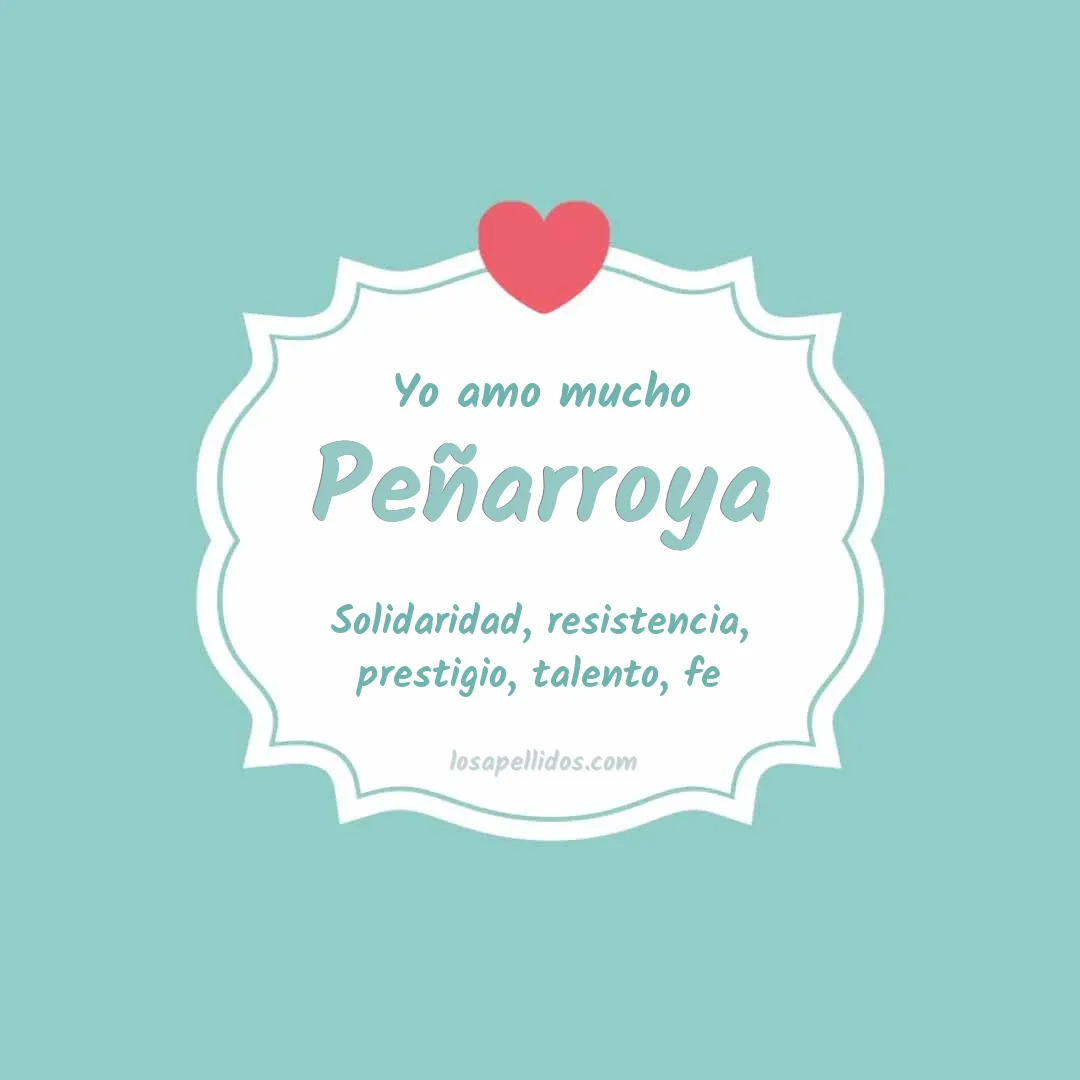 Yo amo mucho Peñarroya