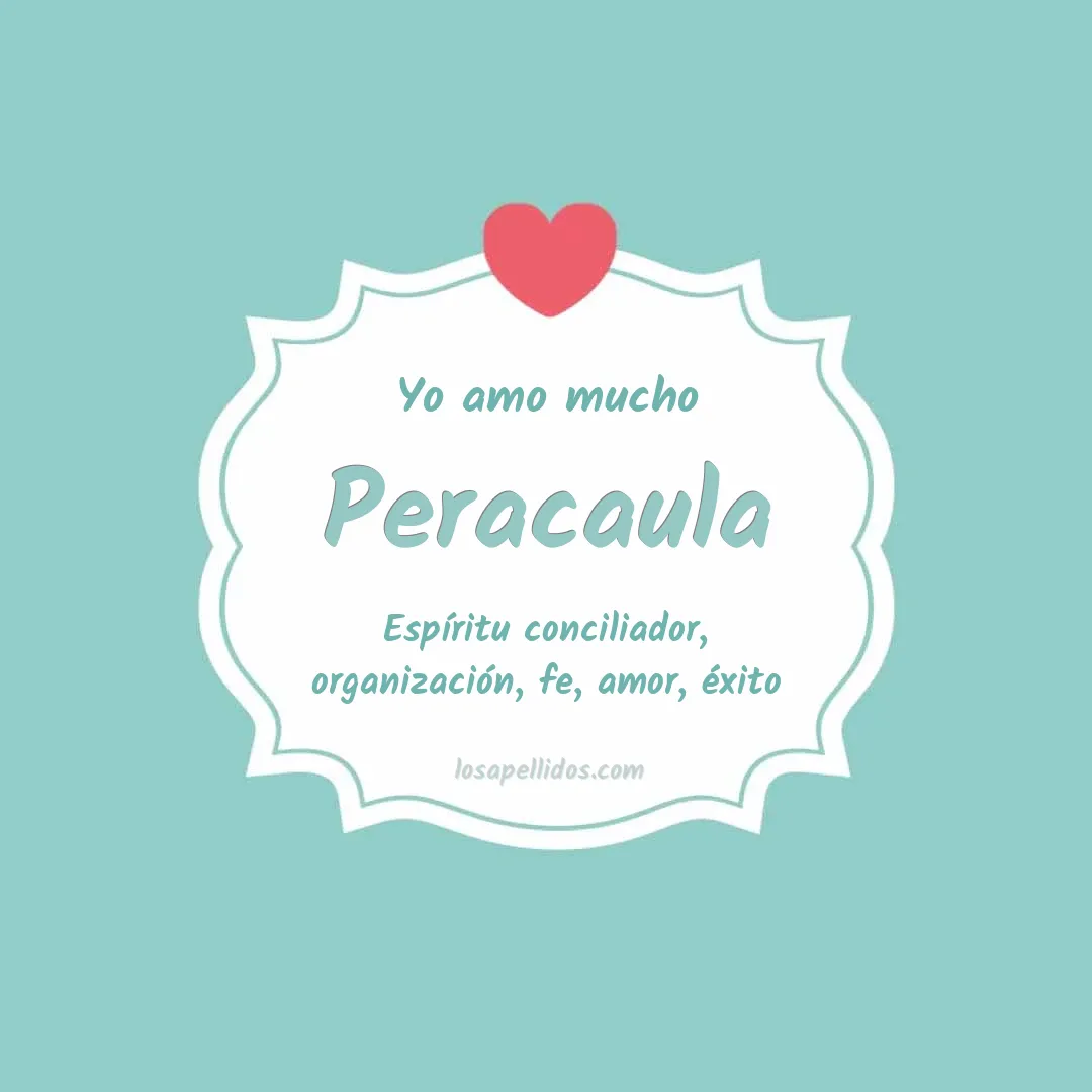 Yo amo mucho Peracaula