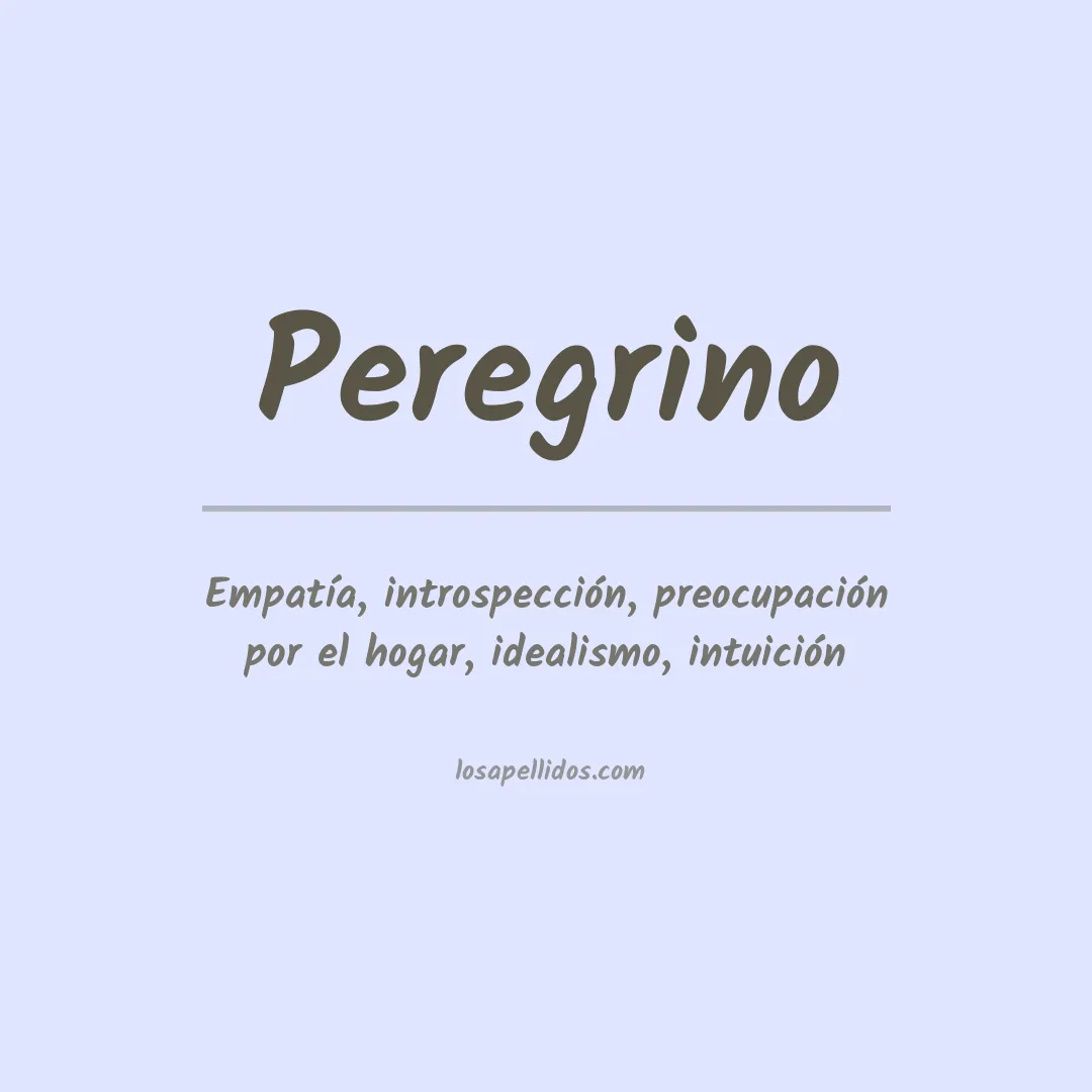 Apellido Peregrino