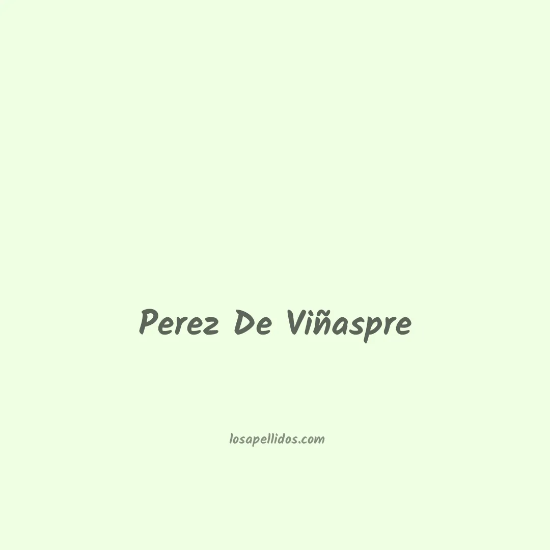 Perez de viñaspre en chino