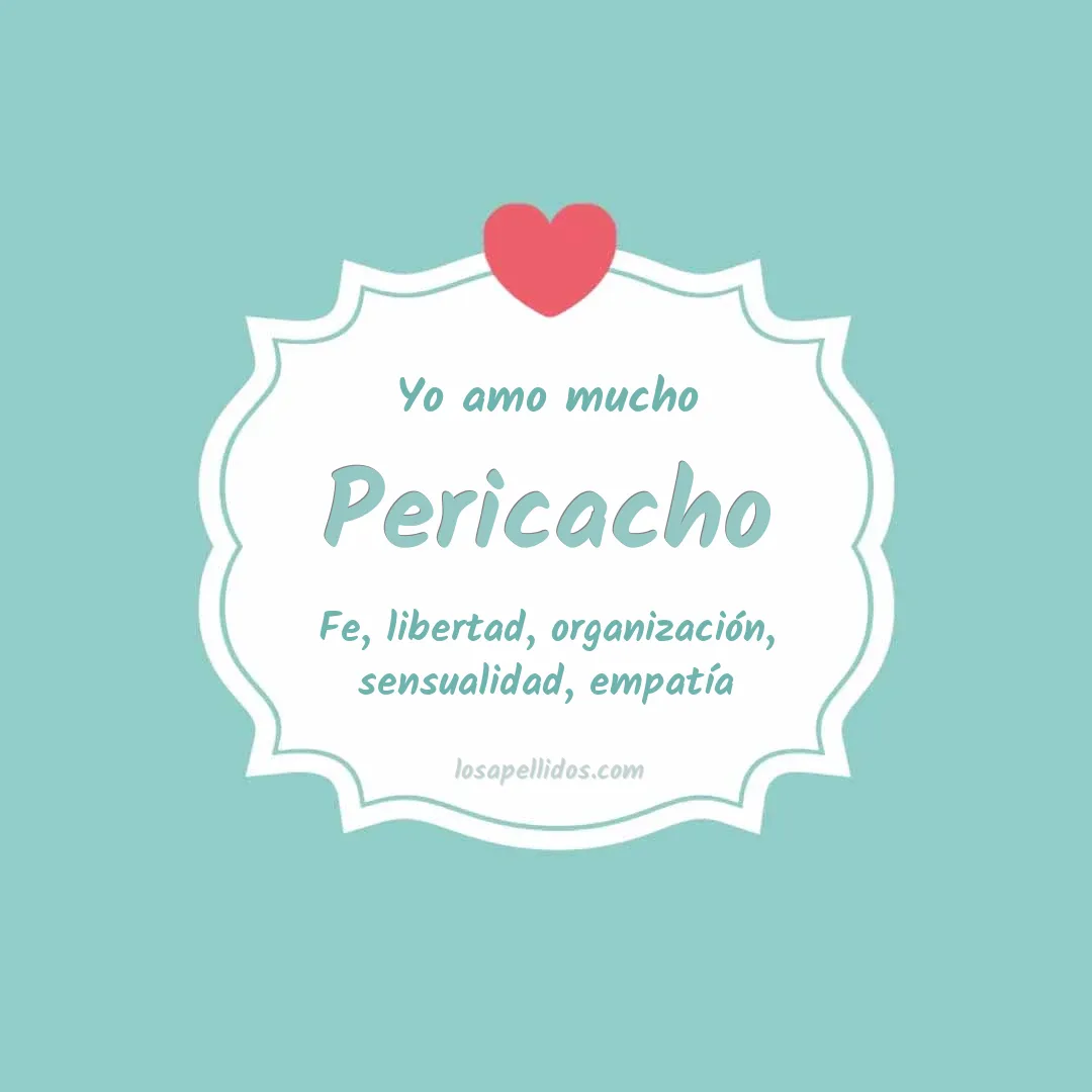 Yo amo mucho Pericacho