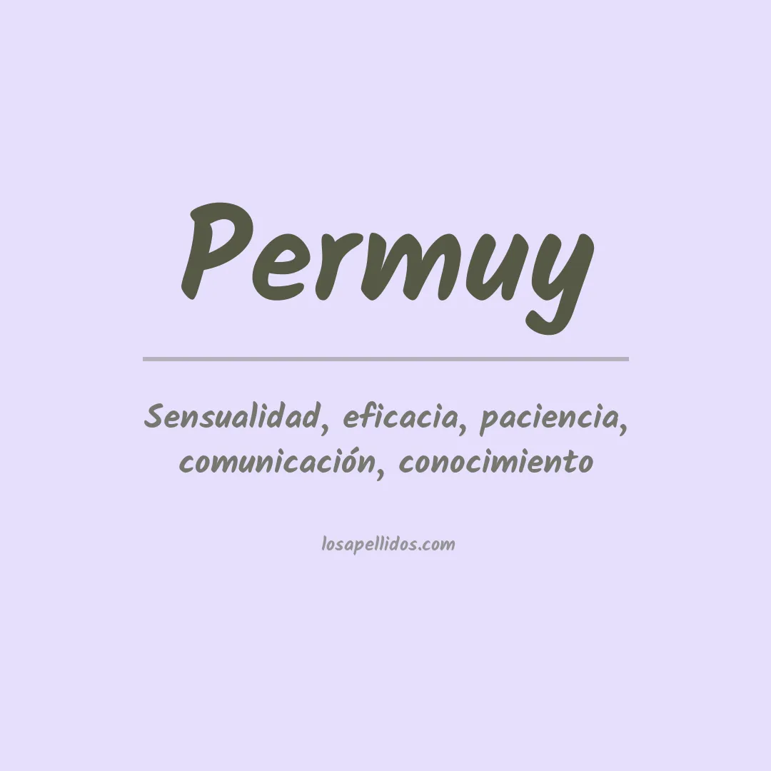 Apellido Permuy