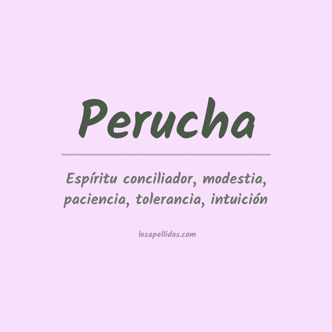 Apellido Perucha