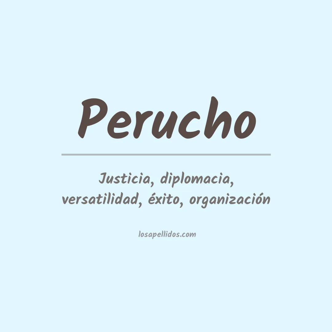 Apellido Perucho