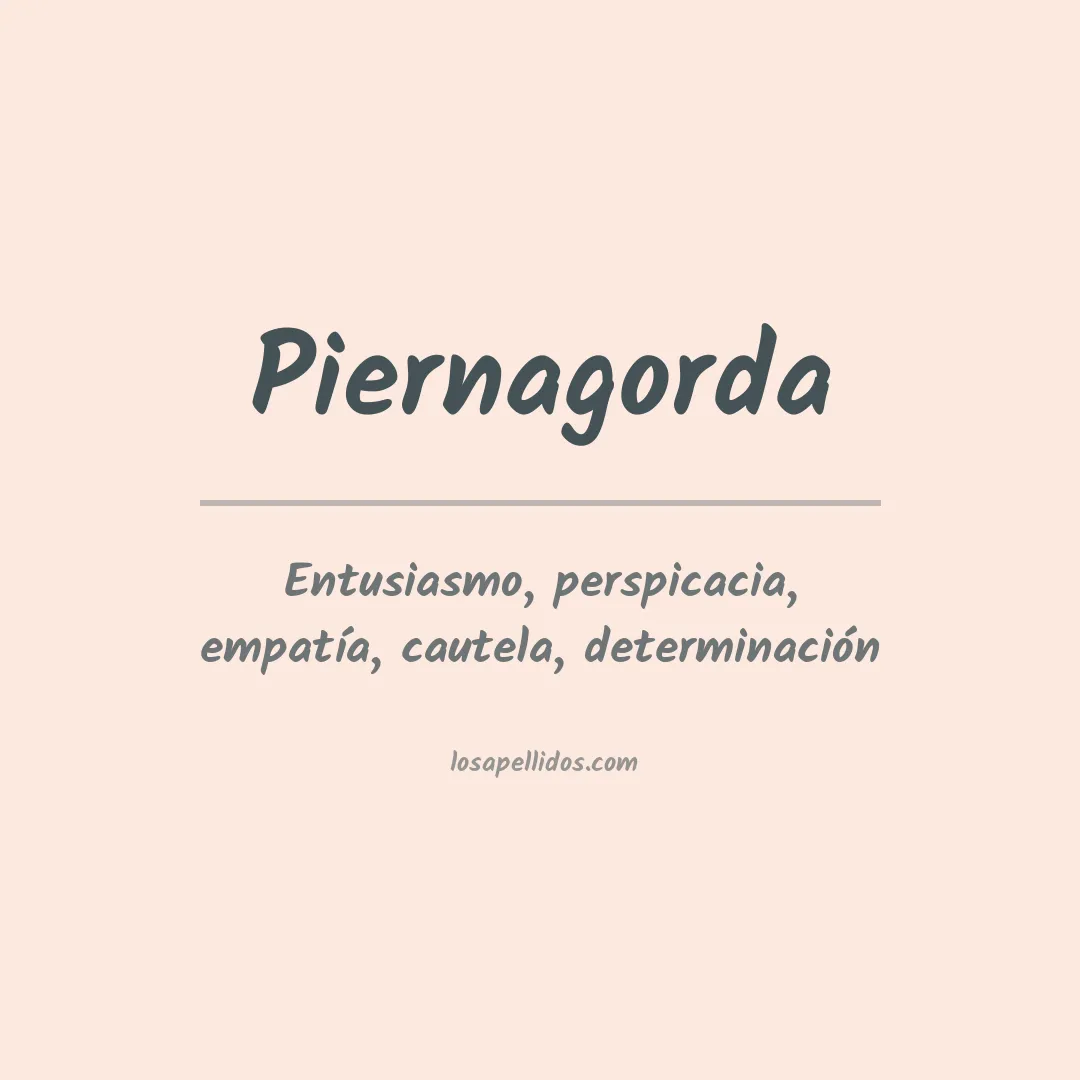 Apellido Piernagorda