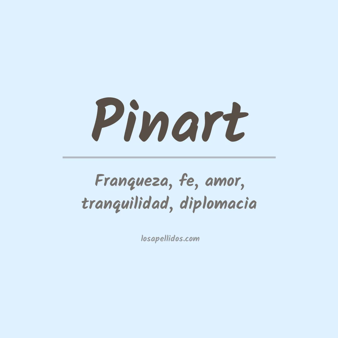 Apellido Pinart
