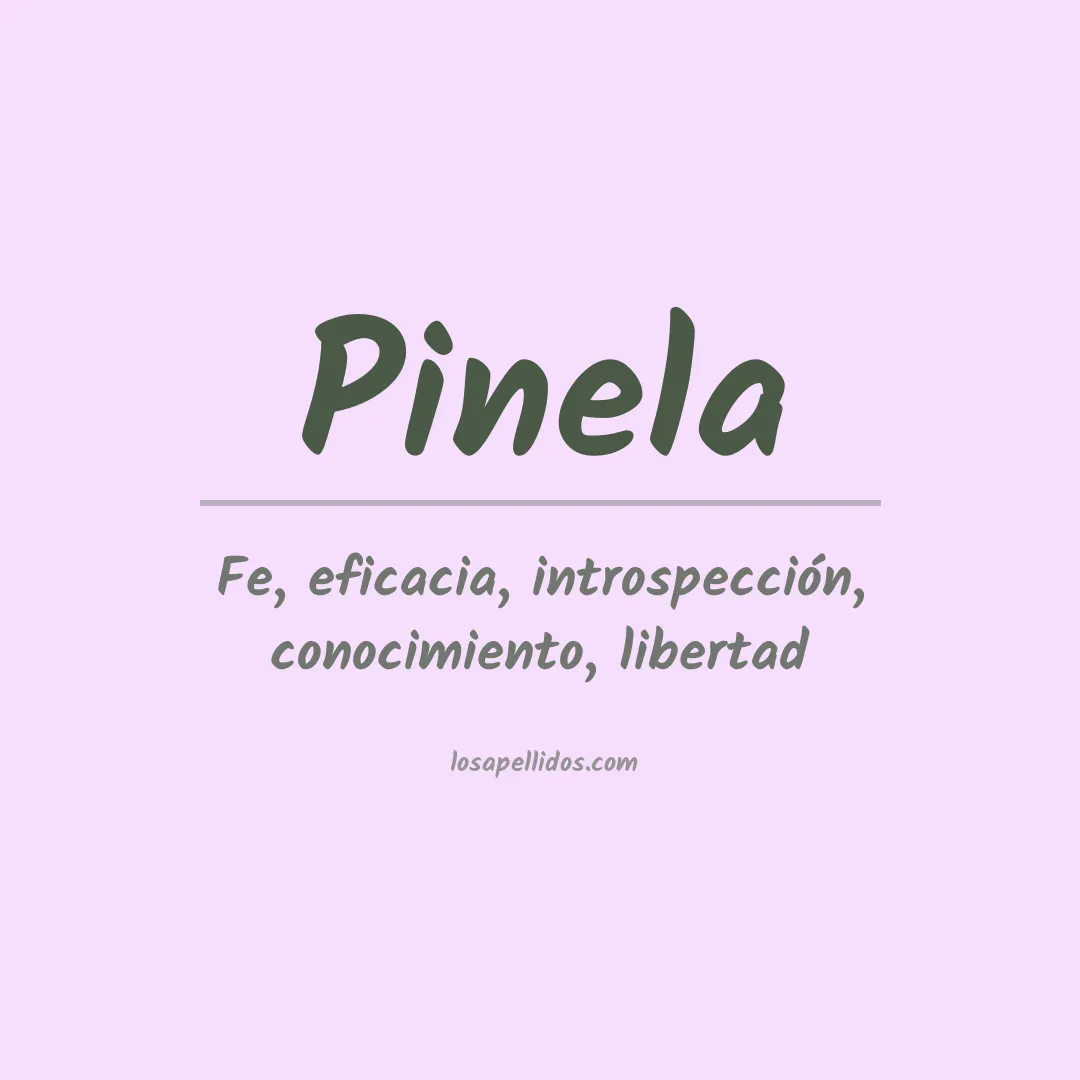 Apellido Pinela