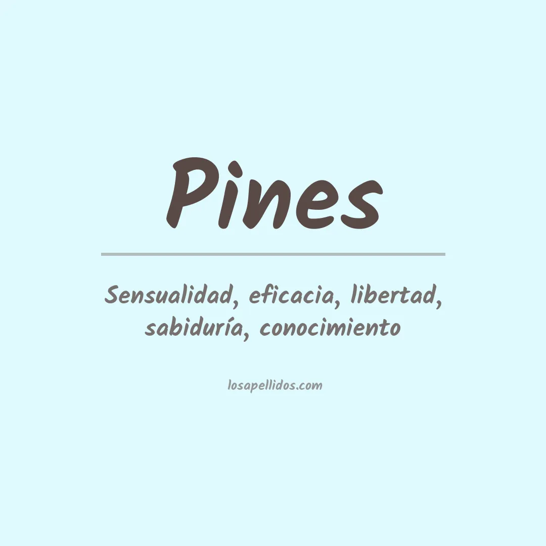 Apellido Pines