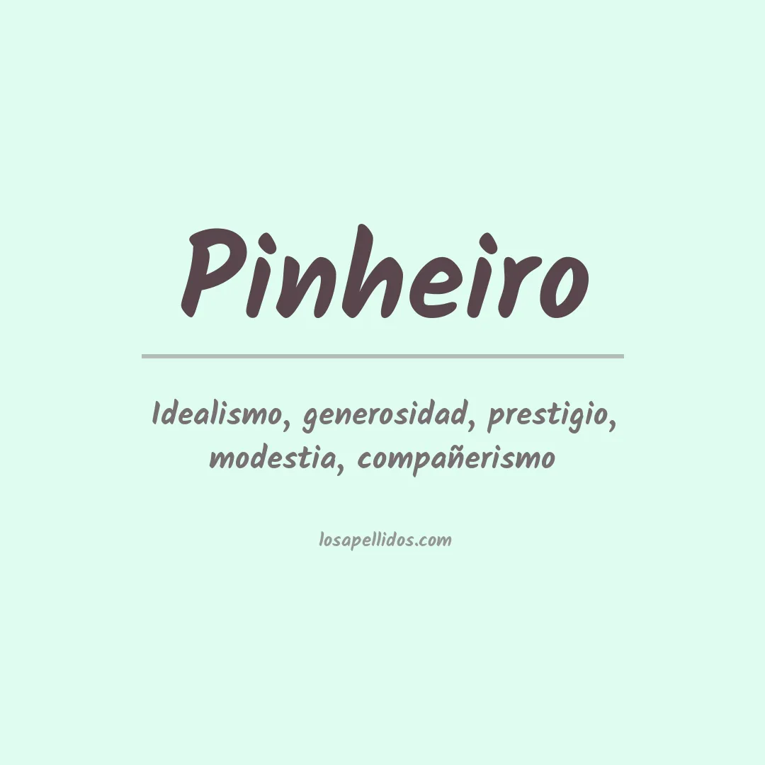 Apellido Pinheiro