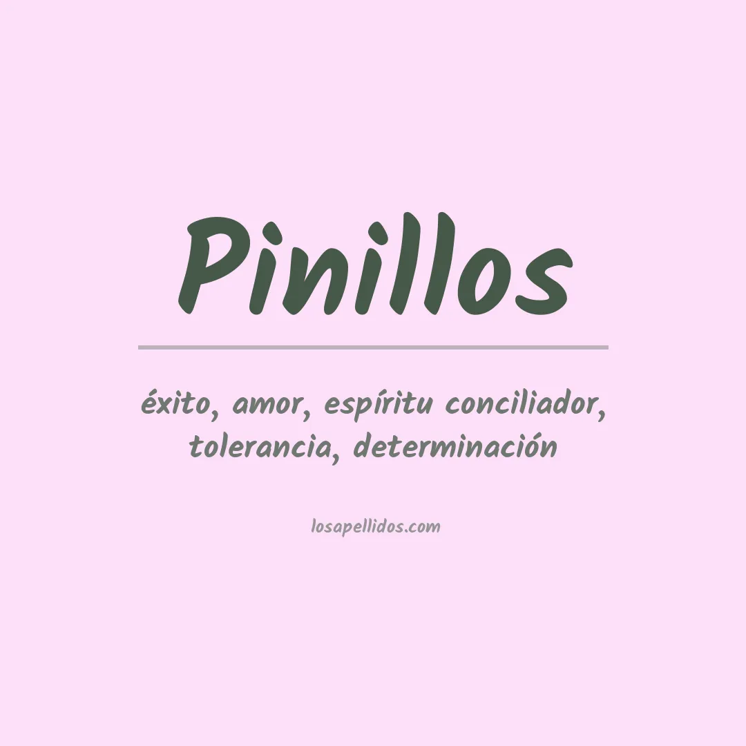 Apellido Pinillos