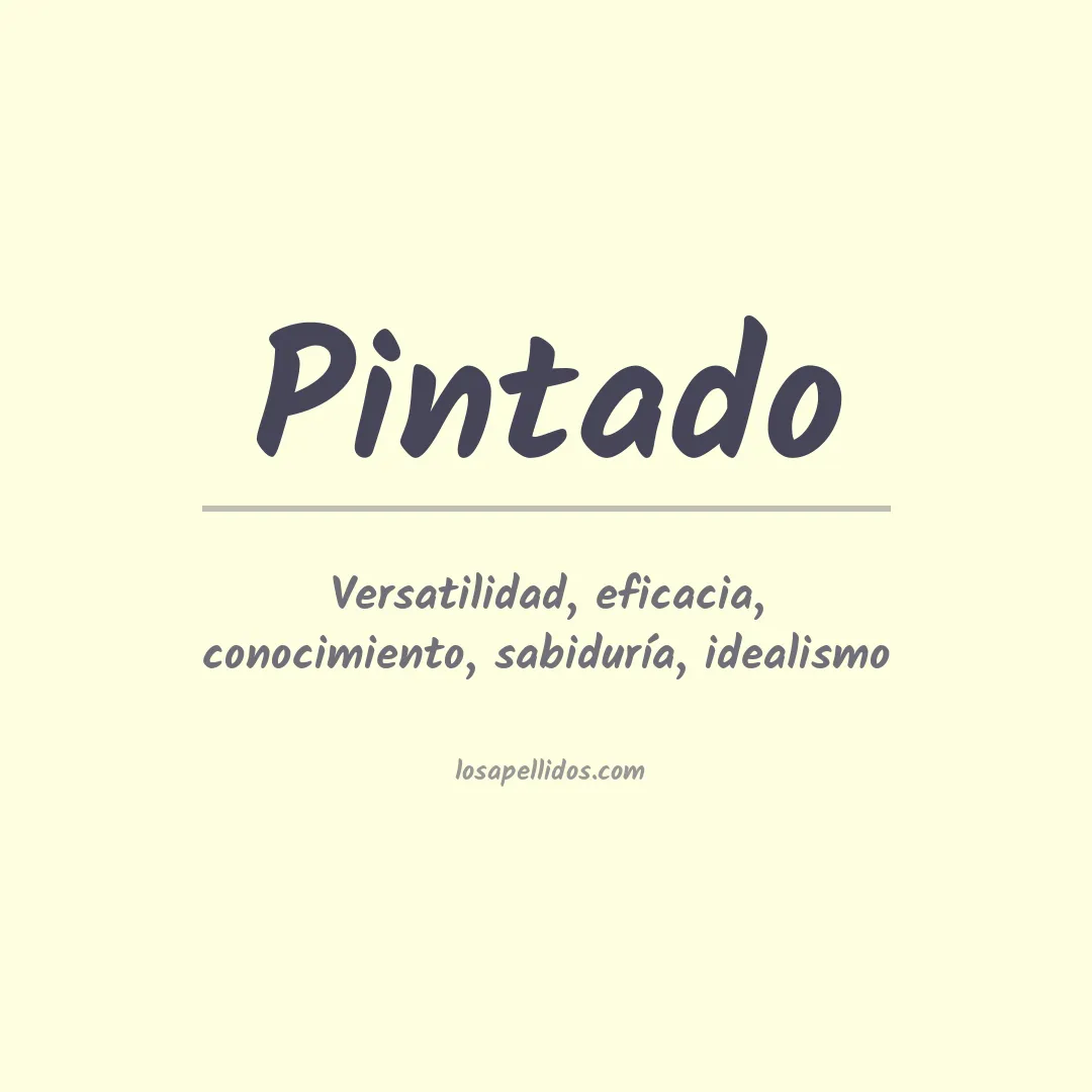 Apellido Pintado