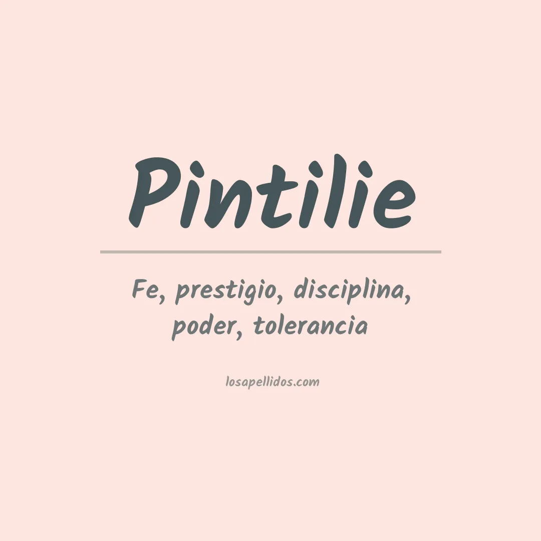 Apellido Pintilie