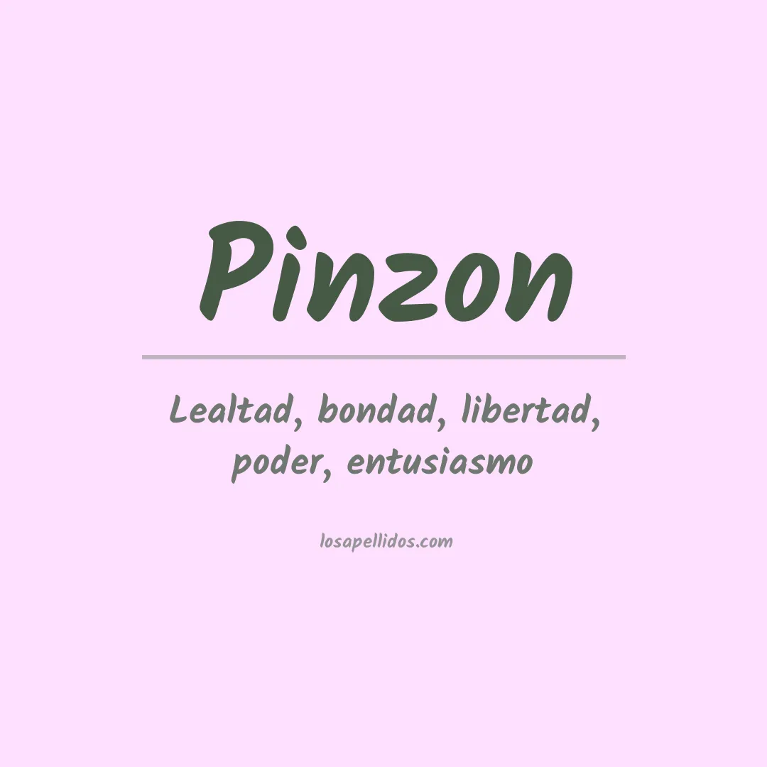 Apellido Pinzón