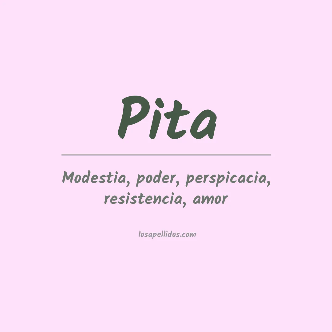Apellido Pita